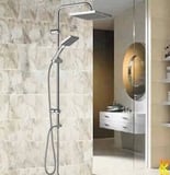 Hediye Irmak Premium Robot Yağmurlama Tepe Duş Sistemi – Modern Banyo Batarya Seti
