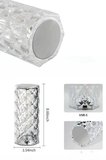 Hediye Yeni Nesil Modern Kristal Masa Ve Gece Lambası Dokunmatik Renk Değiştirebilen
