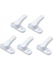 Hediye 5 Adet Kırılmaz Metal Pimapen Pencere Emniyet Çocuk Kilidi