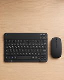 Hediye Sessiz Tuşlu Kablosuz Klavye Mouse Seti Çoklu Cihaz Uyumlu