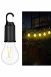 Hediye Şarjlı Dekoratif Kamp Lambası Askılı Ampul Led Işık Type-c Girişli