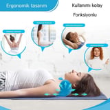 Hediye Ortopedik Servikal Boyun Masaj Yastığı Dik Duruş Destekleyici Omurilik Hörgüç Giderici Rahatlatıcı
