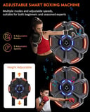 Hediye Bluetooth Hoparlör Özellikli Duvar Boks Makinesı 9 Mod Seviye Ayarlı Müzikli Boks Makinesı