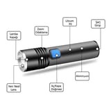 Hediye Mini Profesyonel En Güçlü El Feneri  Wt-015