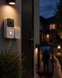 Hediye Wifi Akıllı Kapı Zili Gece Görüşlü Kameralı Kablosuz Güvenlik Sistemi