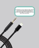 Hediye 1 Metre Lightning To Aux Çevirici Kablo Stereo Ses Yüksek Kalite