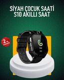 Hediye S10 Siyah Çocuk Takip Saati Güvenli Alan Uyarısı Ve Sesli Mesaj