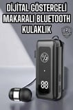 Hediye Kablolu Makaralı Bluetooth Kulaklık Uzun Pil Ömrü Dijital Göstergeli