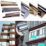 AYNALI CAM FİLMİ AMERİKAN ÇİZİLMEZ 75 CM X 3 METRE