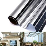 %70 ISI YALITIMLI AYNALI CAM FİLMİ - KOYU TON - 50 CM X 4 METRE