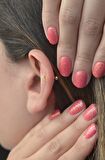 Gold Ay Yıldızlı Piercing Helix Kıkırdak