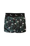 Erkek Baskılı 4'lü Premium Boxer Seti
