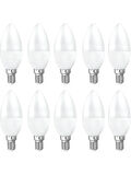 Noas 7W E14 Duy LED Mum Ampul Beyaz Renk 6500 Kelvin 630 Lümen 10 Adet
