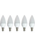 Noas 7W E14 Duy LED Mum Ampul Beyaz Renk 6500 Kelvin 630 Lümen 5 Adet