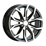 5X105X17 7.0 56.6 ET38 734-2 MATT BLACK DIAMOND FD ( 4 Adet )
