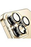 İphone 14 Pro Ve 14 Pro Max Gold Uyumlu Kamera Lens Koruyucu Cam