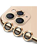 İphone 13 Pro Ve 13 Pro Max Gold Uyumlu Kamera Lens Koruyucu Cam