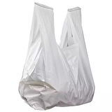 1 Kg Beyaz Atlet – Orta Boy, 28x50 cm, Ort 70 Adet, Dayanıklı ve Ekonomik Kullanım