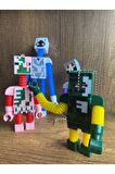 Minecraft Figürleri oyuncak minecraft kolları ayakları uzayan figürler ışıklı