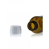 Şişe Amber Cam 30 Ml - Kahverengi Ecza Numune Şişesi 30cc Kapaklı