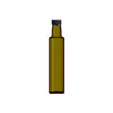 500 Ml Dorika Yeşil (silindir Şişe) - Tıpa - Siyah Kapak