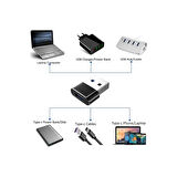 Adaman USB 3.0 A USB To Type-C Dönüştürücü Adaptör Premium Veri ve Şarj Aparatı