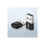 Adaman USB 3.0 A USB To Type-C Dönüştürücü Adaptör Premium Veri ve Şarj Aparatı