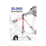 Jsaux Micro USB 2.4A Hızlı Şarj ve Data Kablosu , Android Şarj Cihazı Mikro Usb'den Usb'ye Naylon Örgülü Kablo Samsung Galaxy S6 S7 Edge Note 5, Kindle, Ps4 ve Daha Fazlası ile Uyumlu Kırmızı