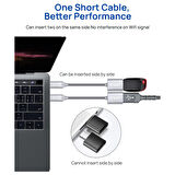 Jsaux Usb'den USB C'ye Adaptör CD0019 USB C'den USB 3.0'a Adaptör, Type-C Otg MacBook Pro/air, iPhone 15 Pro Max, Samsung Galaxy S24/S23/S22/S21 ve Diğer USB C Cihazlarıyla Uyumlu