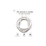 Adaman Premium 0,9 Metre Micro USB Hızlı Şarj ve Data Kablosu 2.4 Amper Beyaz
