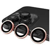 Adaman iPhone 11 pro Uyumlu Kamera Mercek Lens Için Koruyucu - lila