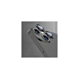 Adaman Apple iPhone Uyumlu 14 Uyumlu Kamera Mercek Lens Koruyucu SİYAH