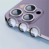 Adaman iPhone 12 Pro Max Uyumlu Kamera Mercek Lens Için Koruyucu - Şeffaf