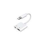 Adaman Iphone Tüm Seri Şarj Kulaklık Dönüştürücü 2in1 3.5mm Jack