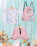 Wogi Unicorn Kız Çocuk Üçlü Takım