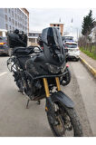 Honda Afrika Twin CRF 1000 Siperlik Ön Cam 2016 2020 Model 55cm Siyah Renkli 4mm UZUN CAM