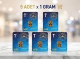 24 Ayar-5 Gram Külçe Altın