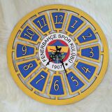 Ahşap Taraftar Saat -Fenerbahçe