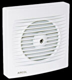 Aircol 120lik Mekanik Panjurlu Tuvalet, Wc ve Banyo Fanı / Aspiratörü 160 m³/h - Aircol 120 MP