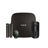 Ajax Starter Kit Cam Alarm Seti Akıllı Güvenlik Sistemi - Siyah