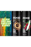 Deo & Bodyspray Dark Temptation Ve Africa 2'li Set