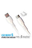 Alcatel 5 Şarj Kablosu 1 Metre Type-C