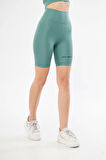 Biker Sporcu Şort - Mint Yeşil