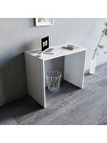 Alpa Ev Mobilya Modern Ofis ve Çalışma Masası 90x50x75 cm | Minimalist Laptop Bilgisayar Masası