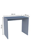Alpa Ev Mobilya Modern Ofis ve Çalışma Masası 90x50x75 cm | Minimalist Laptop Bilgisayar Masası