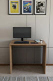 Alpa Ev Mobilya Modern Ofis ve Çalışma Masası 90x50x75 cm | Minimalist Laptop Bilgisayar Masası