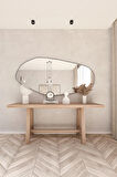Fawdecor Amsterdam Dekoratif Duvar Aynası Gold 65 x 130 Cm