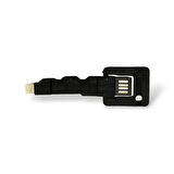 5 Adet iPhone 5 Data Kablo Anahtarlık USB Apple iPhone 5 5S 6 6S 6 Plus 6S Plus 7 7 Plus 8 X uyumlu şarj kablosu