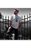 Sea Surfers Sloganlı Oversize T-Shirt