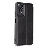 Xiaomi Redmi Note 11 Pro Kılıf Flip Cover Kartlıklı Kapaklı Ultra İnce Şık Kılıf